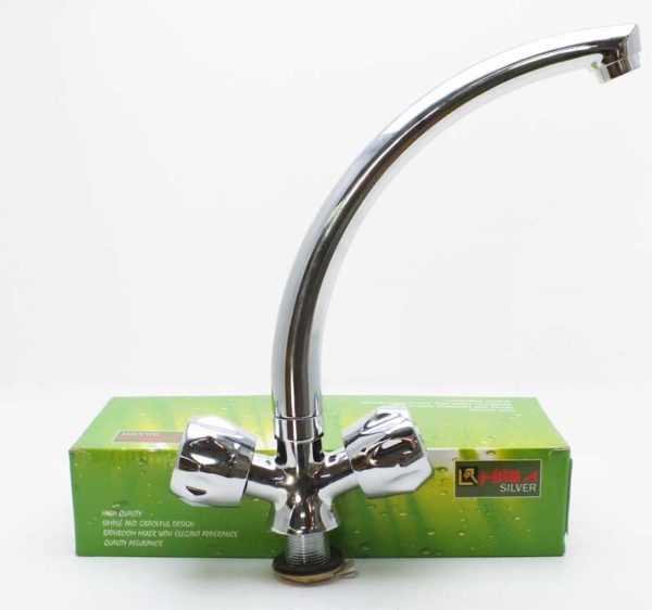SINK MIXER HIQA SILVER