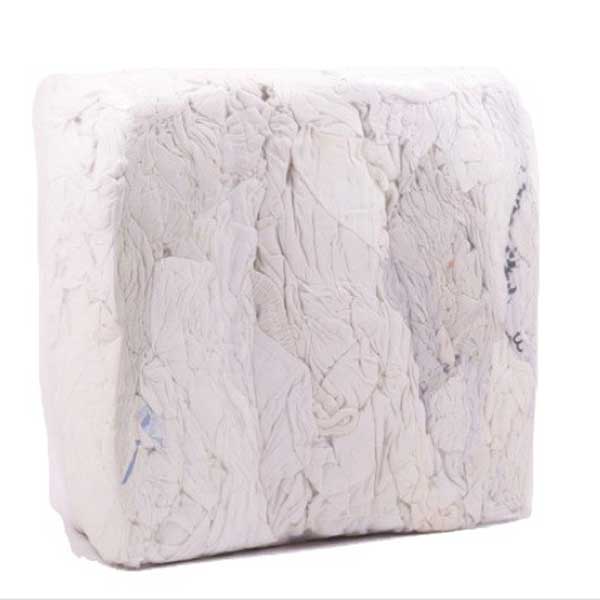 White Cotton RAGS 10 kg - World Gate General Trading